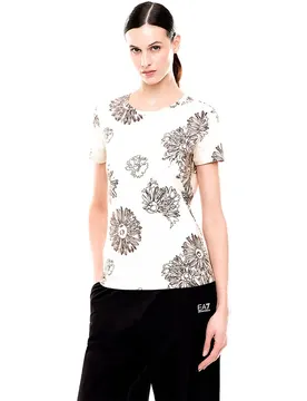Ea7 Emporio Armani T-shirt à Manches Courtes 7w000996_af14880 F1040 XS