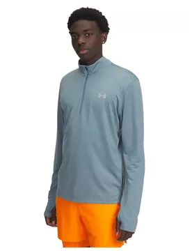Launch Half Zip Sweatshirt Reflective / Blue L Men - Under armour - FashionsVida