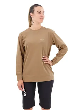 Poc Felpa Poise Crew Jasper Brown