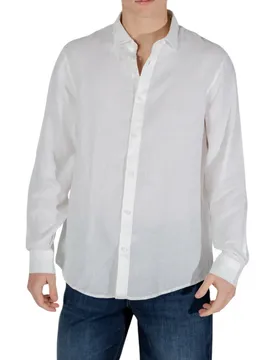 Herren Hemd Weiß 483357