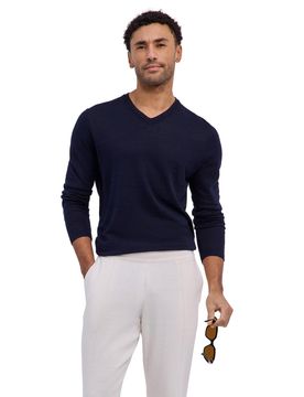 FALKE Silk Linen Herren Pullover