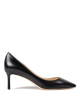 Décolleté Romy 60 in pelle nera