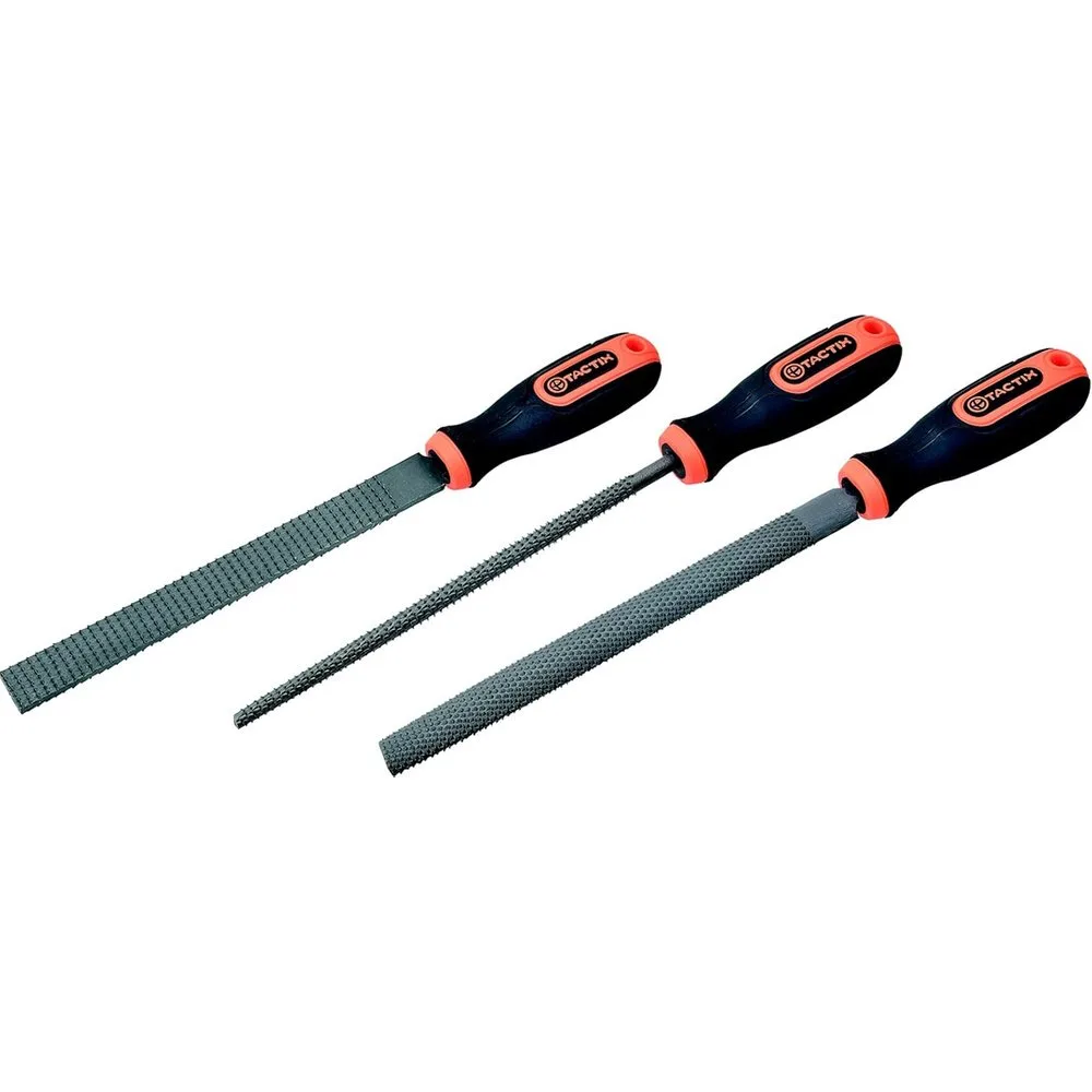 TACTIX - Juego 3 Limas para Madera - TACTIX - FashionsVida