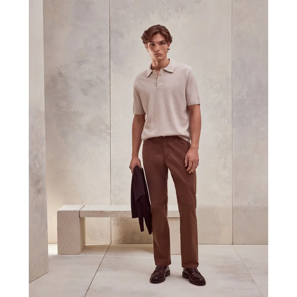 Pantalon hombre de cinco bolsillos sport regular - Dustin - FashionsVida
