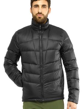 Transition down chaqueta outdoor hombre Negro