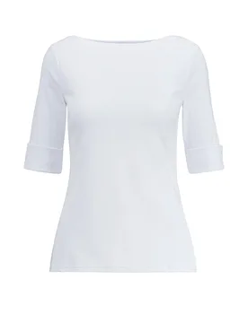 T-Shirt weiss XS damen - LAUREN RALPH LAUREN - FashionsVida