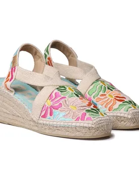 Espadrillas Con Zeppa Montjoi Mosaic EU 42