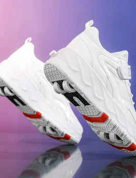 Patines con ruedas ocultas para adolescentes, de malla transpirable, patines en línea de 4 ruedas para exteriores, retráctiles, deportivos, adecuado - Shein - FashionsVida