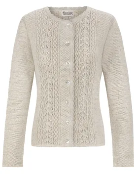 Trachtenstrickjacke Mabella (natur, Gr. 44) von Heimatgwand für Damen, Oberteile, 80% Wolle, 20% Polyamid - Stockerpoint - FashionsVida