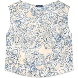 Blusa de mujer con estampado paisley