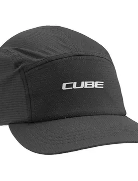 Cappellino Con Visiera 5 Panel Black