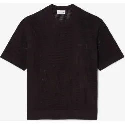 Jersey de hombre de manga corta estampado de corte holgado en