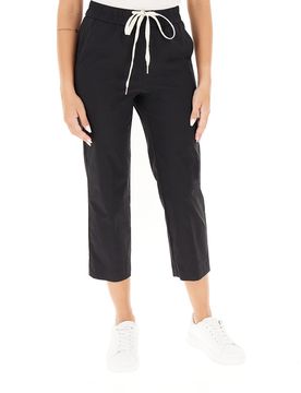 Pantalone misto cotone NERO 40
