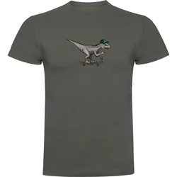 T-shirt à Manches Courtes Dino Skate Dark Army Green 2XL