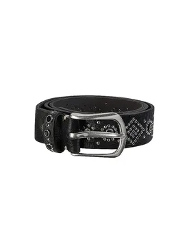 Cinturón de cuero MEA negro 75 - B.Belt - FashionsVida