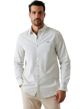 Camisa de manga larga de hombre - Guess - FashionsVida