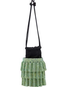FELIPA Bolso saco verde / negro