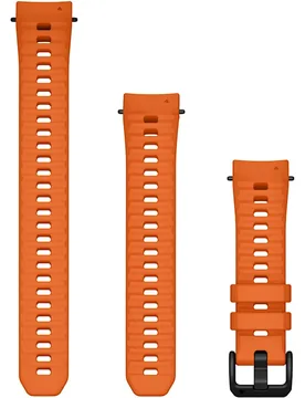 Correa 20 mm silicona naranja instinct e correas de relojes deportivos (UNICA) - Garmin - FashionsVida