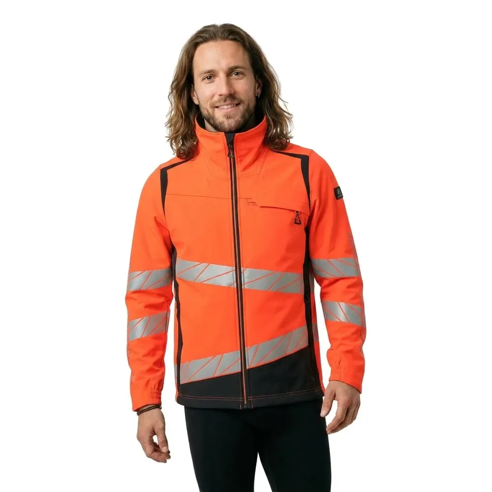 Veste Accelerate Safe 19009 Hi-Vis Red / Dark Navy M - MASCOT - FashionsVida