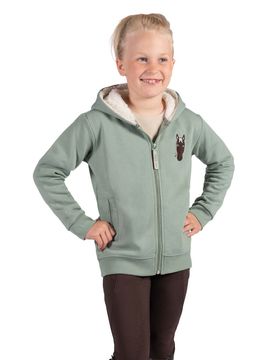 Kinder Sweatjacke MIA salbei 122/128