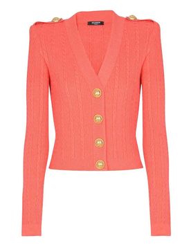 Balmain Cardigan con collo a V