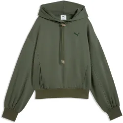 Her relaxed hoodie f sudadera mujer Verde (XL)