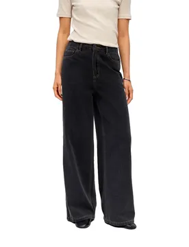 Jeans Luca Tri Wide Loose Black / Washed 42