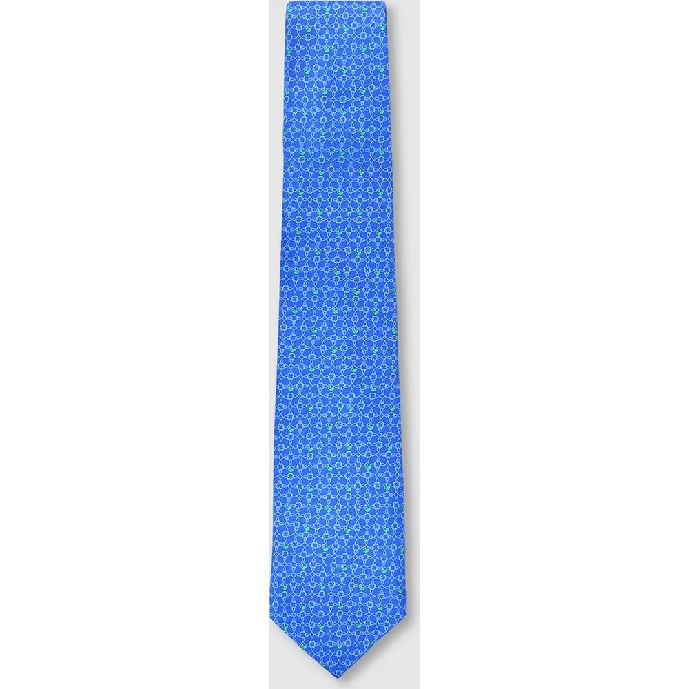 Corbata de seda estampada de hombre - Olimpo - FashionsVida