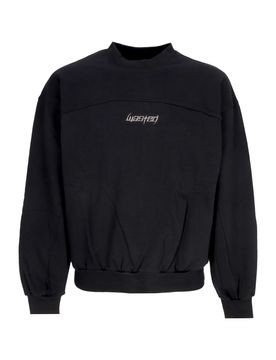 Felpa Girocollo Uomo Switchblade Boxy Crewneck Black