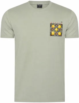 T-Shirt Orange Backprint Shirt Eu Xxl;Eu S;Eu M;Eu L Male - Ballin Est. 2013 - FashionsVida