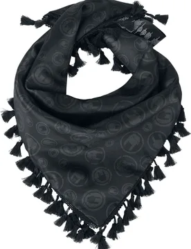 Tuch im Trachten Style von für Frauen in schwarz- Oktoberfest mal anders - Frauen - female - EMP Special Collection - FashionsVida