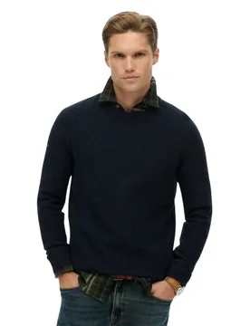 Maglione M6110681a Eclipse Navy Twist M
