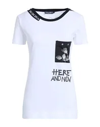 Dolce&Gabbana Camiseta Mujer Blanco 32,34,36,38,42 Mujer