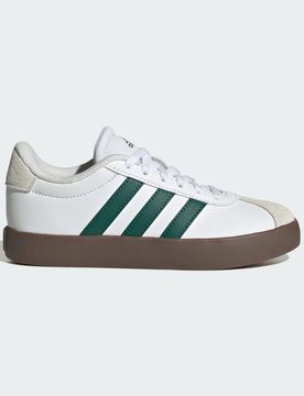 Scarpe VL Court 3.0 36 2/3 Cloud White / Collegiate Green / Gum