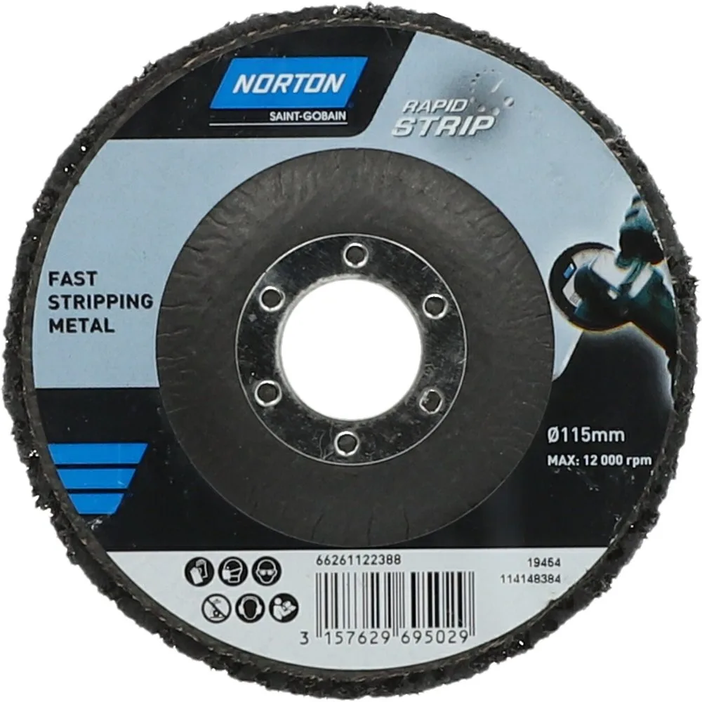 Discos para Metal para amoladora decapado - Norton - FashionsVida