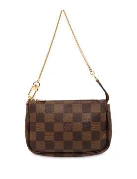 Damier Ebene Mini Pochette Accessoires - Louis Vuitton - FashionsVida