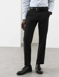 Performance Straight Fit Technical Trousers Black male