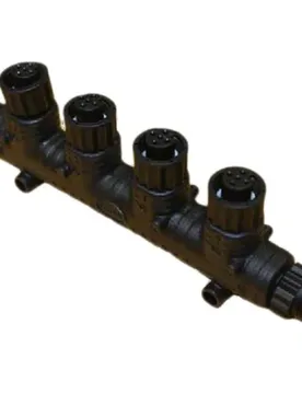 Nmea 2000 Micro-c Low Loss 4 Way Joiner Black One Size unisex - Lowrance - FashionsVida