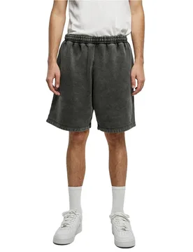 Short Heavy Sand Washed Black XL - Urban classics - FashionsVida