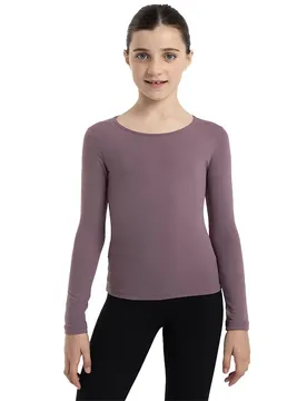 T-shirt à Manches Longues Bony Violet 4 Années Fille