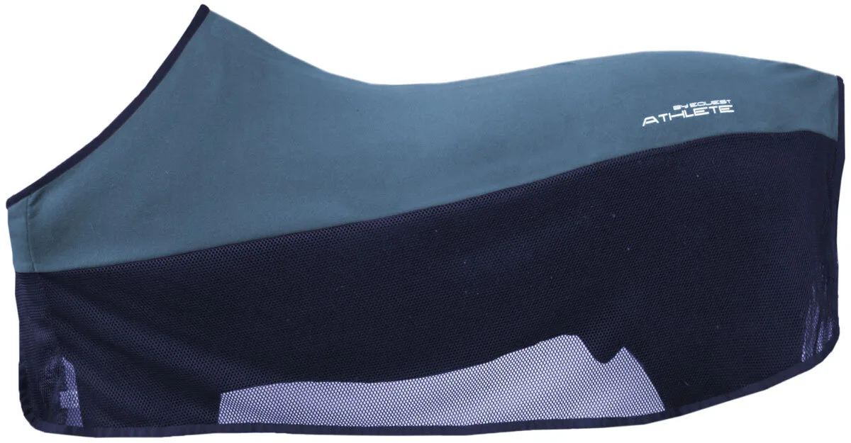 Decke Fly Premium BiColor Athlete, blue stone-navy 135 - Equest - FashionsVida