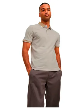 Polo A Maniche Corte Paulos marron clair L