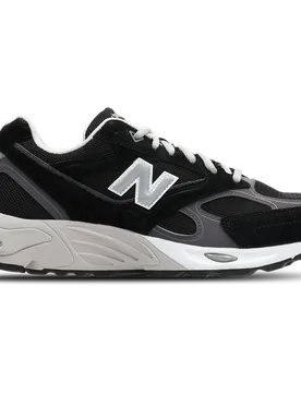 R Damen Sneaker - Schwarz - Größe 39.5 - Leder Black 39.5 - New Balance - FashionsVida