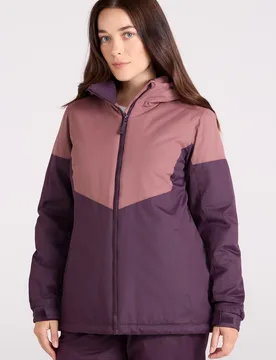 Moon II Womens Ski Jacket - Pink - Pink - Size: 8 - Mountain Warehouse - FashionsVida