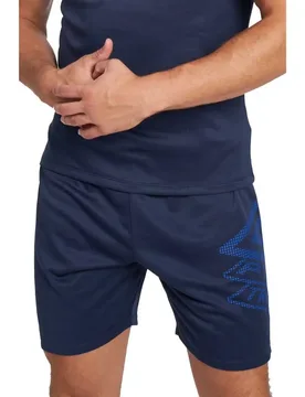 Short Pro Training Active Poly Dark Navy / Regal Blue XL - Umbro - FashionsVida