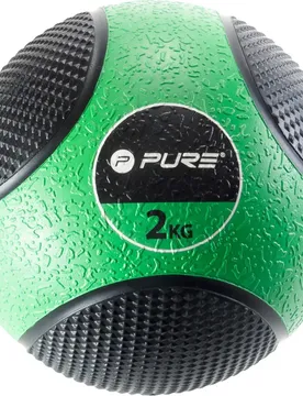 Medizinball Pure2Improve 2Kg - Vert - unisex - Size: TU