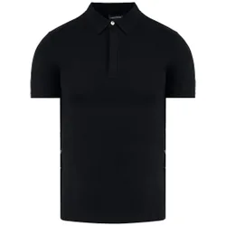 Emporio Mens Black Polo Shirt - Size Large