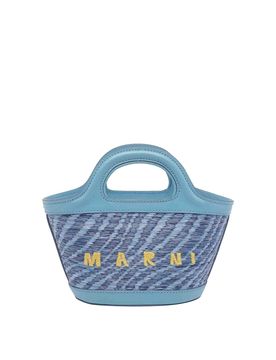 Marni Borsa Blu Tropicalia
