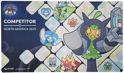 Pokemon International Championships 2025 North America Competitor Playmat - Ogerpon Cornerstone Mask