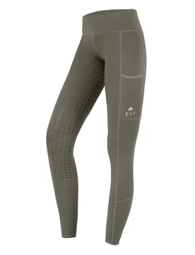 E.L.T Reitleggings ELLA, khaki 140 - E.L.T - FashionsVida